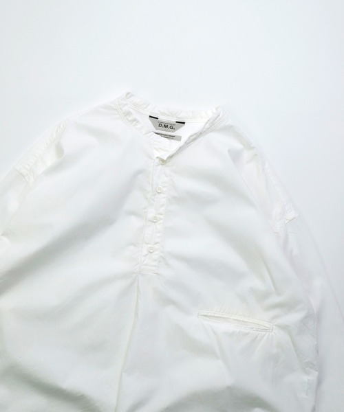 D.M.G.（ドミンゴ）の「[D.M.G / ディーエムジー] 50タイプライター プルオーバーシャツ（シャツ/ブラウス・レディース・ホワイト・2/3）」の18枚目の写真