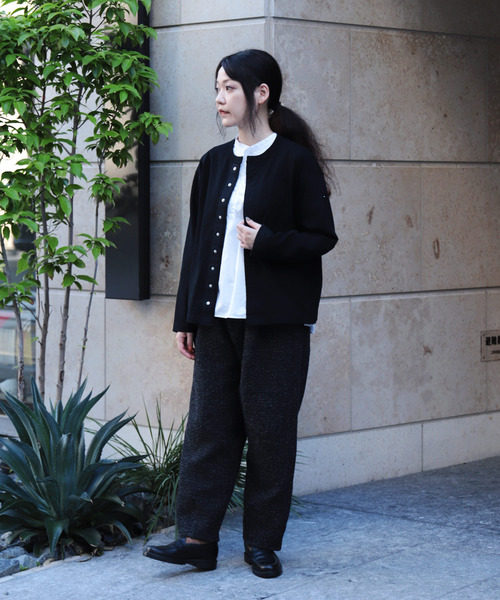 D.M.G.（ドミンゴ）の「[D.M.G / ディーエムジー] 50タイプライター プルオーバーシャツ（シャツ/ブラウス・レディース・ホワイト・2/3）」の21枚目の写真