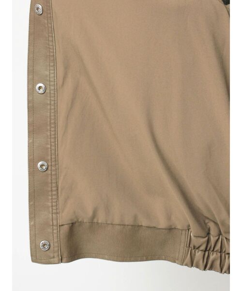 CALNAMUR（カルナムール）の「ファーカラーフェイクレザーモンスターブルゾン（ブルゾン・レディース・ブラウン/ブラック/ベージュ・FREE）」の13枚目の写真