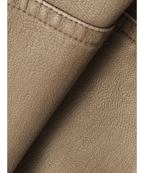 CALNAMUR（カルナムール）の「ファーカラーフェイクレザーモンスターブルゾン（ブルゾン・レディース・ブラウン/ブラック/ベージュ・FREE）」の15枚目の写真