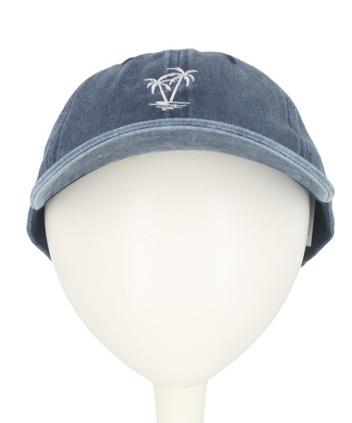 anap mimpi（アナップミンピ）の「パームツリー 刺繍 ウォッシュ加工 キャップ（キャップ・レディース・ネイビー/ベージュ・FREE）」の3枚目の写真