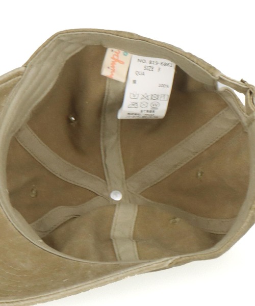 anap mimpi（アナップミンピ）の「パームツリー 刺繍 ウォッシュ加工 キャップ（キャップ・レディース・ネイビー/ベージュ・FREE）」の5枚目の写真