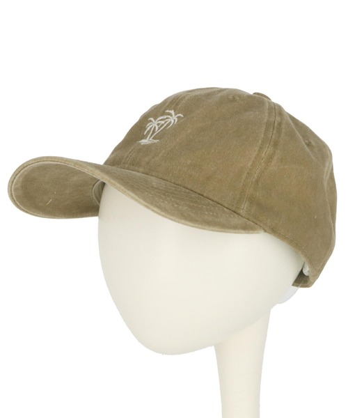 anap mimpi（アナップミンピ）の「パームツリー 刺繍 ウォッシュ加工 キャップ（キャップ・レディース・ネイビー/ベージュ・FREE）」の6枚目の写真