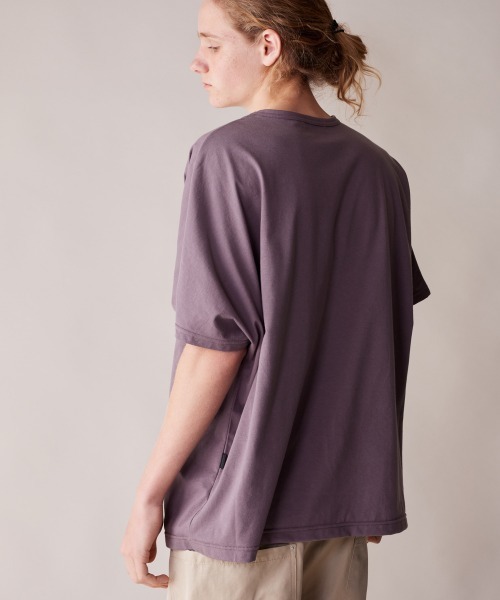 rehacer(レアセル)の「rehacer : Dolman Drape CS / ドルマンドレープ カットソー(Tシャツ/カットソー・メンズ・チャコールグレー/グレイッシュベージュ/スミクロ・SMALL/MEDIUM/LARGE/X-LARGE)」の12枚目の写真