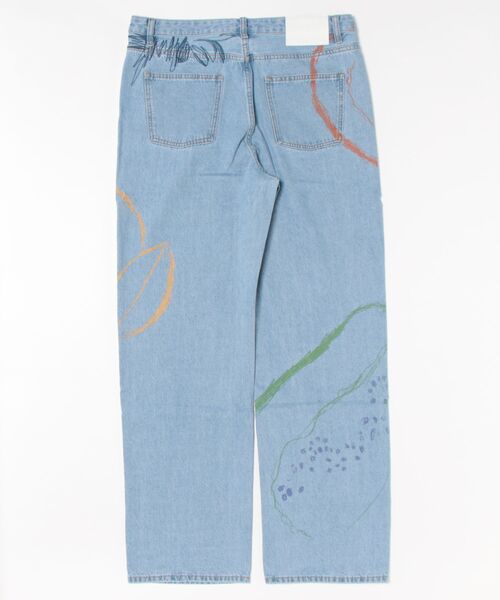 Desigual（デシグアル）の「アートライン刺繍デニムパンツ（デニムパンツ・メンズ・ブルー・XS/S/M/L）」の2枚目の写真