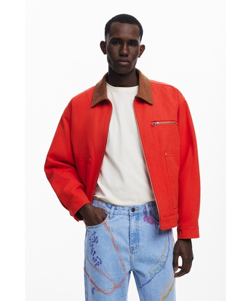 Desigual（デシグアル）の「アートライン刺繍デニムパンツ（デニムパンツ・メンズ・ブルー・XS/S/M/L）」の7枚目の写真