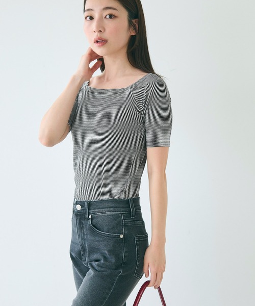 machatt オフショルダートップス オフショルダートップス（ブラック） | MACHATT ONLINE STORE