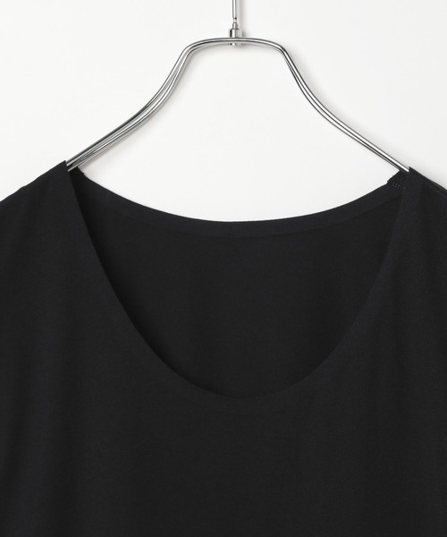 GLOBAL WORK(グローバルワーク)の「やわらかストレッチパッド付きTシャツ/FFFIT エフィット/494504(タンクトップ・メンズ・ホワイト/ライトベージュ/ブラック・LARGE/MEDIUM/SMALL/X-LARGE)」の9枚目の写真