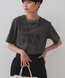 OPAQUE.CLIP | ◆ロゴプリントTシャツ【洗濯機洗い可】(Tシャツ/カットソー)