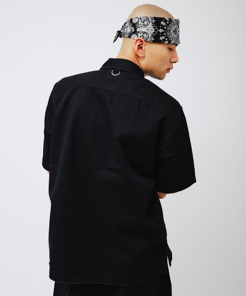 Dickies(ディッキーズ)の「Dickies x atmos Utility WORK SS SHIRT / ディッキーズ x アトモス ユーティリティ ワーク ショートスリーブ シャツ 【SP】(シャツ/ブラウス・メンズ・ブラック/ベージュ・XL/L/M)」の8枚目の写真