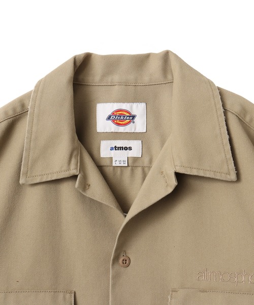 Dickies(ディッキーズ)の「Dickies x atmos Utility WORK SS SHIRT / ディッキーズ x アトモス ユーティリティ ワーク ショートスリーブ シャツ 【SP】(シャツ/ブラウス・メンズ・ブラック/ベージュ・XL/L/M)」の13枚目の写真