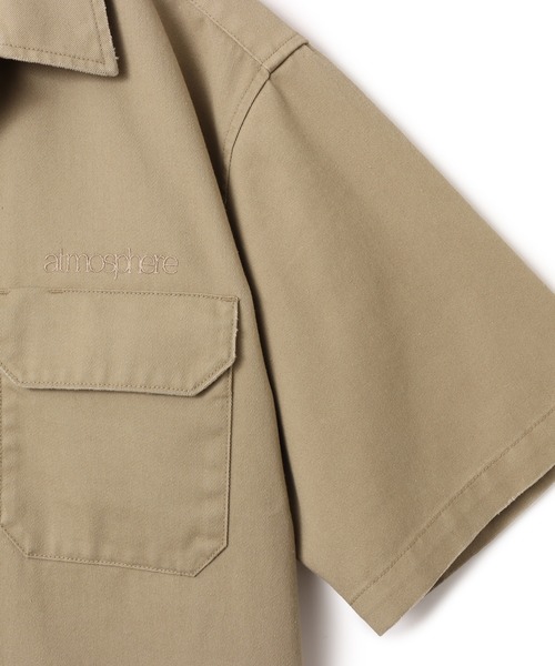 Dickies(ディッキーズ)の「Dickies x atmos Utility WORK SS SHIRT / ディッキーズ x アトモス ユーティリティ ワーク ショートスリーブ シャツ 【SP】(シャツ/ブラウス・メンズ・ブラック/ベージュ・XL/L/M)」の14枚目の写真