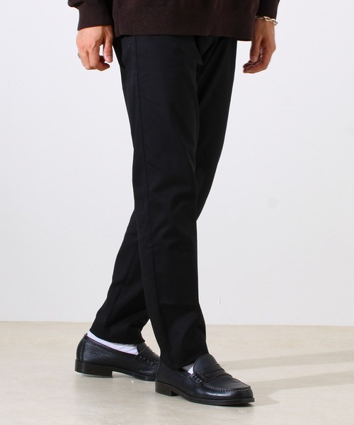 GLOSTER（グロスター）の「【WEB限定】ストレッチスリムテーパードパンツ（チノパンツ・メンズ・グレー/チャコールグレー/ブラック・マルチサイズ）」の2枚目の写真