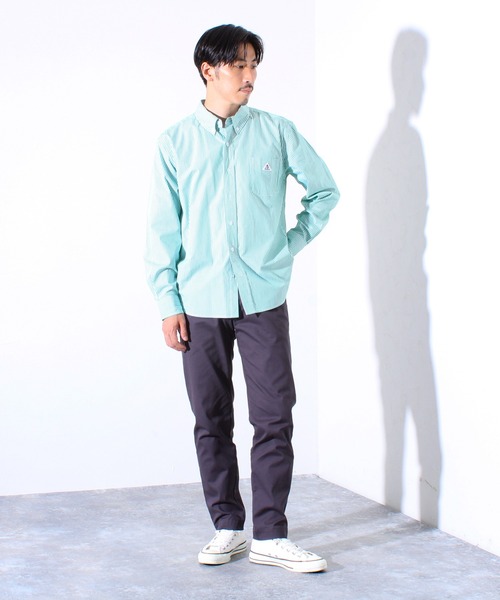 GLOSTER（グロスター）の「【WEB限定】ストレッチスリムテーパードパンツ（チノパンツ・メンズ・グレー/チャコールグレー/ブラック・マルチサイズ）」の5枚目の写真