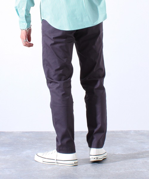 GLOSTER（グロスター）の「【WEB限定】ストレッチスリムテーパードパンツ（チノパンツ・メンズ・グレー/チャコールグレー/ブラック・マルチサイズ）」の8枚目の写真