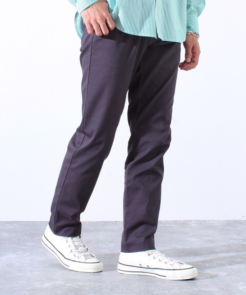 GLOSTER（グロスター）の「【WEB限定】ストレッチスリムテーパードパンツ（チノパンツ・メンズ・グレー/チャコールグレー/ブラック・マルチサイズ）」の11枚目の写真