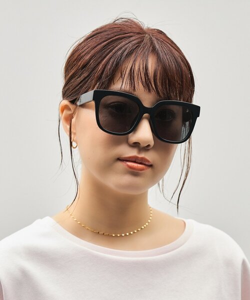 SUNCUTGlasses/UV100%CUT ウェリントン型 サングラス｜ビッグシェイプ
