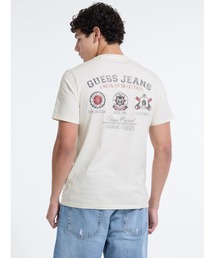 GUESS JEANS(QXW[Y)GUESS JEANS Slim Front Back Logo Tee(TVc/Jbg\[)