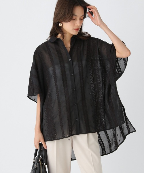 ella エラ24AW 新品タグ付き　ペブラムジレ　グレー　チュニック ヴィオラ エ ヴィオラ Viola e Viola やわらかパイルチュニック