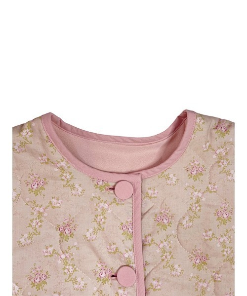 HONEY MI HONEY（ハニーミーハニー）の「reversible flower quilting jacket（ブルゾン・レディース・ベージュ・FREE）」の14枚目の写真