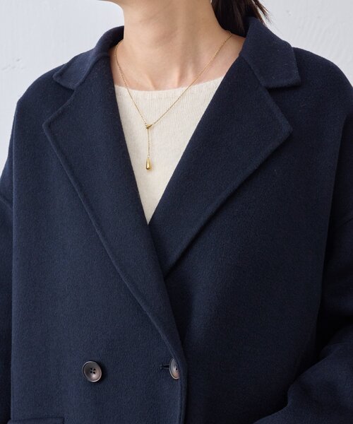 ビアズリー　カシミア混リバーPコート ビアズリー カシミア混リバーPコート