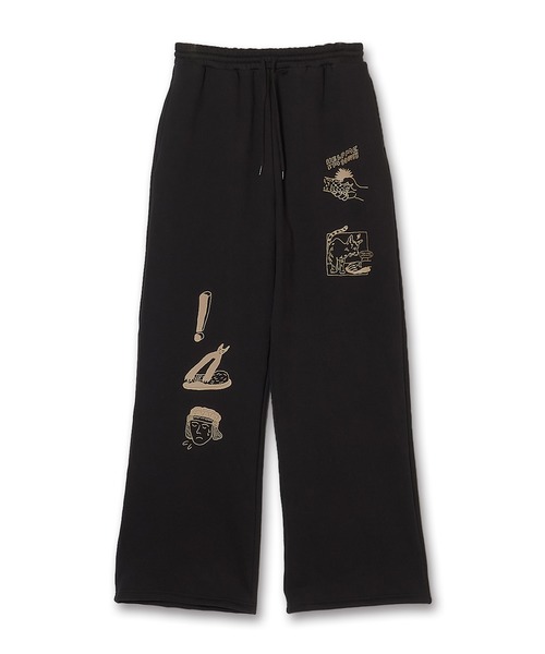 Common Noun(コモン ナウン)の「“CAT”&“DOG” norahi 裏起毛スウェットパンツ(スウェットパンツ・レディース・ブラック/グレー/レッド/ベージュ・M/L)」の18枚目の写真