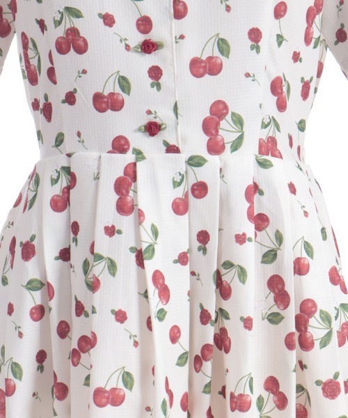 ♥axes femme♥ アクシーズファム セーラーカラー 花柄 ワンピース axes femme（アクシーズファム）の「花柄セーラーワンピース