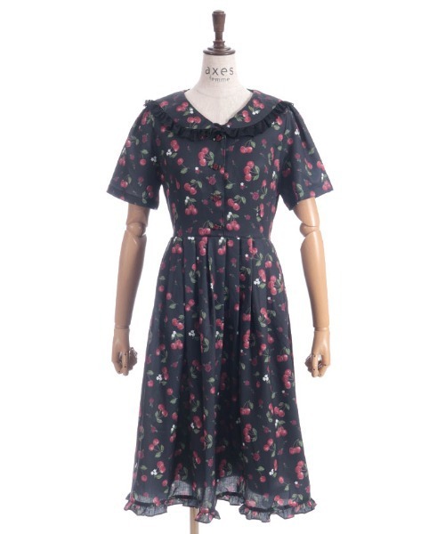 axes femme（アクシーズファム）の「チェリーローズ柄セーラー