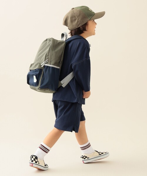 BEAMS mini（ビームスミニ）の「カラー デイパック 2025FW（バックパック/リュック・キッズ・オリーブ/ピンク/その他・ONE SIZE）」の11枚目の写真