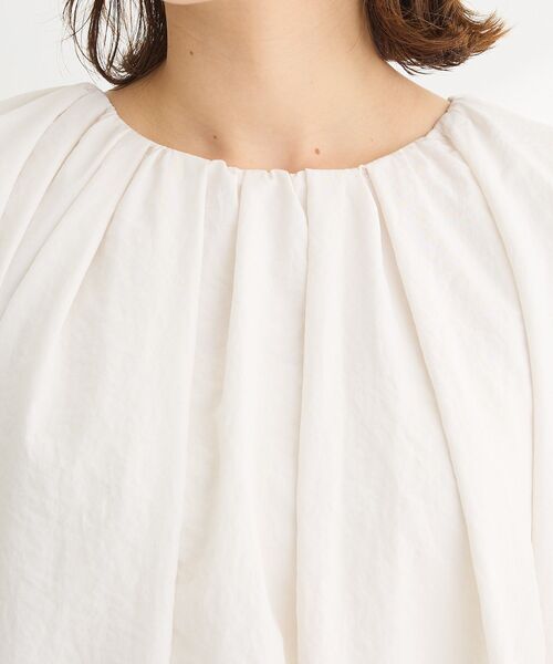 ELENCARE DUE（エレンカーレデュエ）の「・ELENCARE DUE バルーンブラウス（シャツ/ブラウス・レディース・ブラック/ピンク/オフホワイト/グレー・FREE）」の12枚目の写真