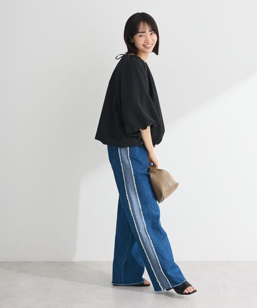 ELENCARE DUE（エレンカーレデュエ）の「・ELENCARE DUE バルーンブラウス（シャツ/ブラウス・レディース・ブラック/ピンク/オフホワイト/グレー・FREE）」の17枚目の写真