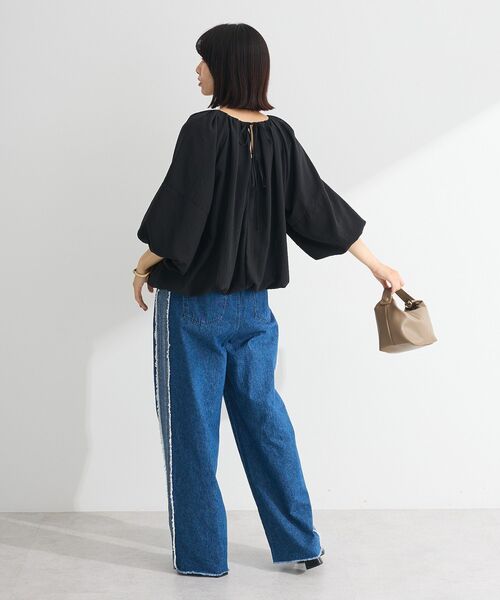 ELENCARE DUE（エレンカーレデュエ）の「・ELENCARE DUE バルーンブラウス（シャツ/ブラウス・レディース・ブラック/ピンク/オフホワイト/グレー・FREE）」の18枚目の写真