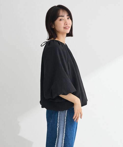ELENCARE DUE（エレンカーレデュエ）の「・ELENCARE DUE バルーンブラウス（シャツ/ブラウス・レディース・ブラック/ピンク/オフホワイト/グレー・FREE）」の20枚目の写真