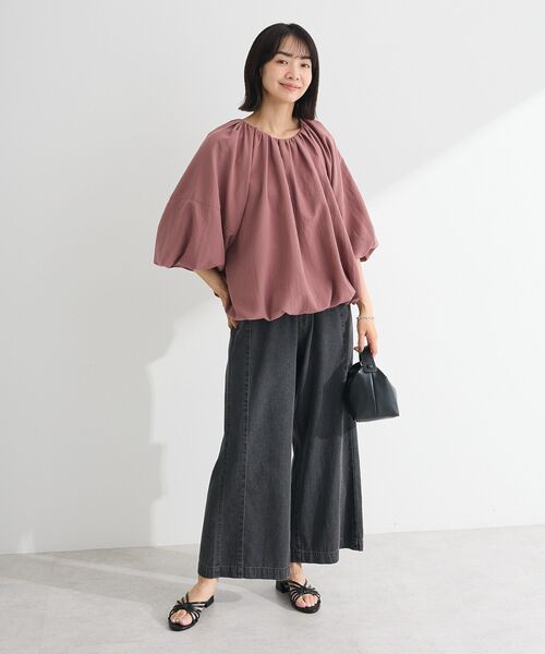 ELENCARE DUE（エレンカーレデュエ）の「・ELENCARE DUE バルーンブラウス（シャツ/ブラウス・レディース・ブラック/ピンク/オフホワイト/グレー・FREE）」の21枚目の写真