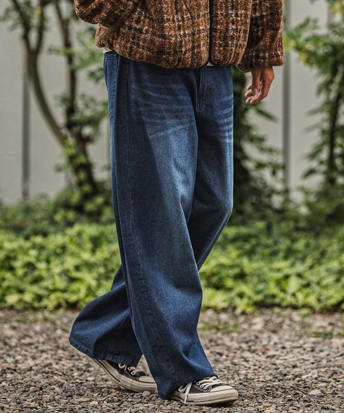 CAMBIO(カンビオ)の「mp13924-Arch Leg Easy Pants イージーパンツ(その他パンツ・メンズ・ブラック/ネイビー・LL/M/L)」の5枚目の写真
