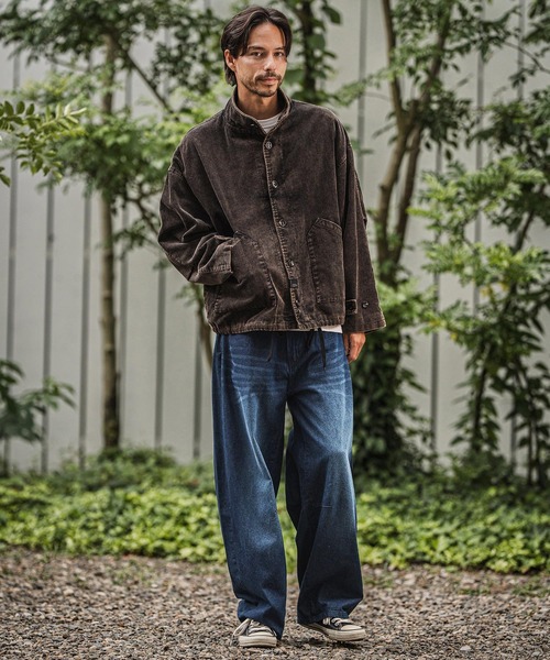CAMBIO(カンビオ)の「mp13924-Arch Leg Easy Pants イージーパンツ(その他パンツ・メンズ・ブラック/ネイビー・LL/M/L)」の6枚目の写真