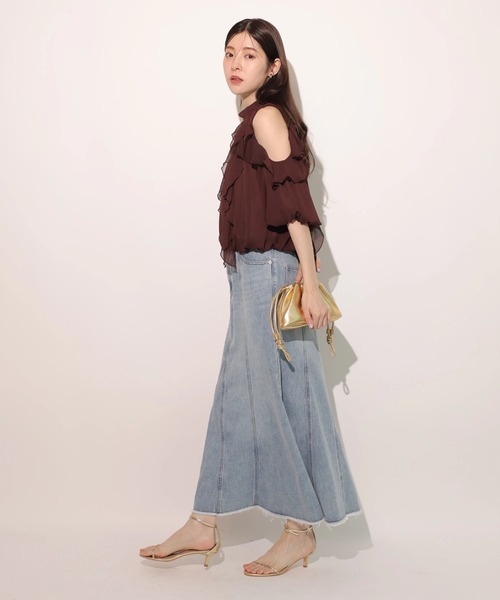 Rirandture（リランドチュール）の「テンセル混デニムマキシスカート