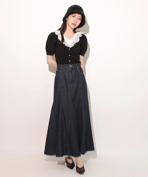 Rirandture（リランドチュール）の「テンセル混デニムマキシスカート
