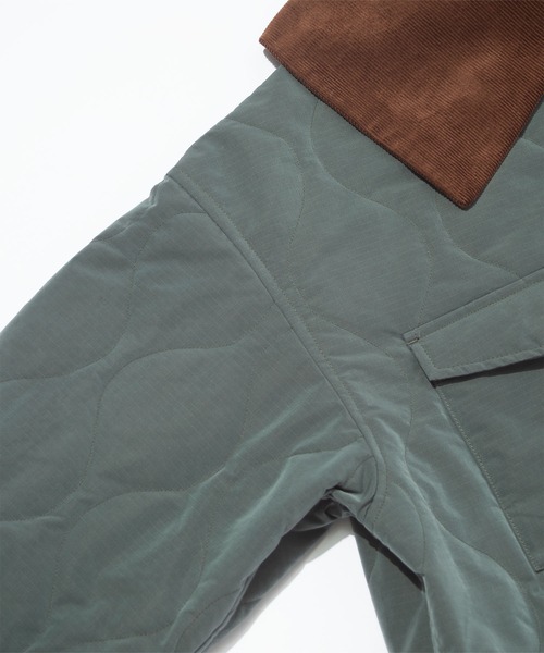 F/CE. マルチポケットブルゾン F/CE. QUILTED JACKET WITH DETACHABLE COLLAR / エフシーイー