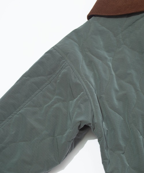 F/CE. QUILTED JACKET WITH DETACHABLE COLLAR / エフシーイー
