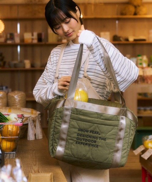 Snow Peak(スノーピーク)の「【emmi×Snowpeak】2way Tote Bag Snow Peak(スノーピーク)の「【emmi×Snowpeak】2way Tote Bag