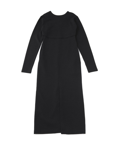 セール】【サステナブル】Wフェイスジャージーセットワンピース