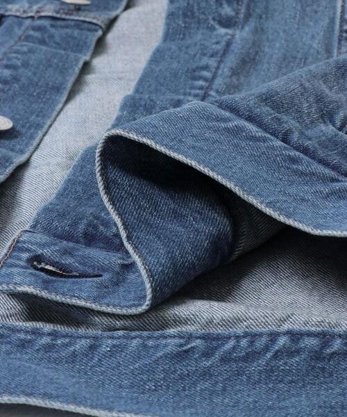 URBAN RESEARCH Sonny Label(アーバンリサーチサニーレーベル)の「ノーカラーオーバーサイズGジャン(デニムジャケット・レディース・グレー/インディゴブルー・FREE)」の16枚目の写真