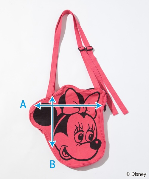 WCJ（ダブルシージェイ）の「Disney / FACE DESIGN SHOULDER BAG