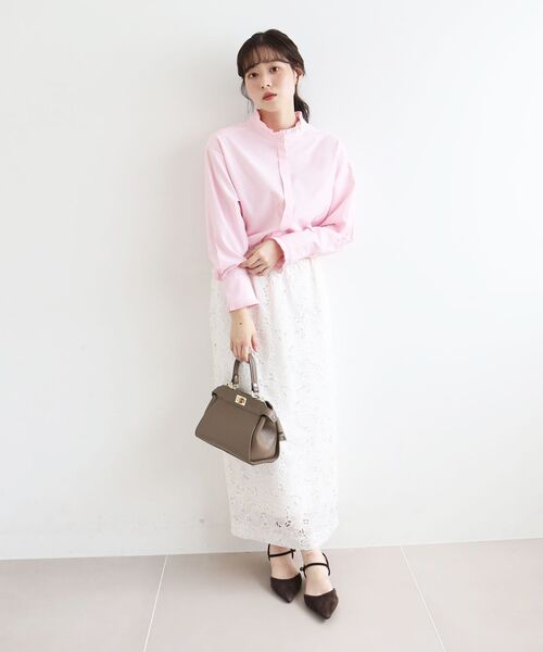 le.coeur blanc（ルクールブラン）の「MILLELA FIRENZEダブルオープニングバッグ（ショルダーバッグ・レディース・モカ/ブラック・FREE）」の5枚目の写真