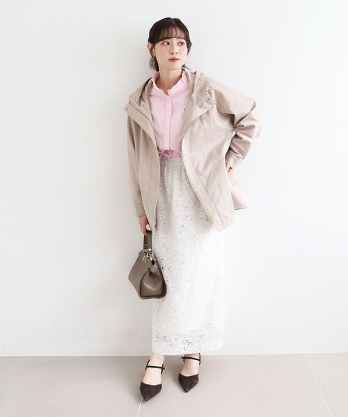 le.coeur blanc（ルクールブラン）の「MILLELA FIRENZEダブルオープニングバッグ（ショルダーバッグ・レディース・モカ/ブラック・FREE）」の6枚目の写真