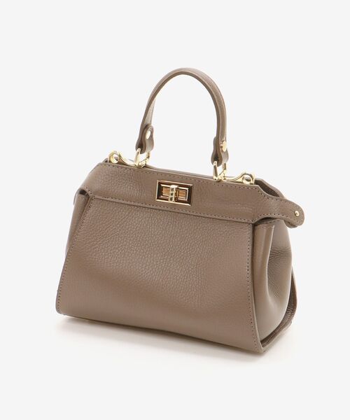 le.coeur blanc（ルクールブラン）の「MILLELA FIRENZEダブルオープニングバッグ（ショルダーバッグ・レディース・モカ/ブラック・FREE）」の18枚目の写真