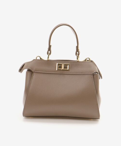 le.coeur blanc（ルクールブラン）の「MILLELA FIRENZEダブルオープニングバッグ（ショルダーバッグ・レディース・モカ/ブラック・FREE）」の20枚目の写真