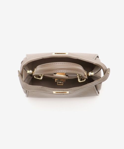 le.coeur blanc（ルクールブラン）の「MILLELA FIRENZEダブルオープニングバッグ（ショルダーバッグ・レディース・モカ/ブラック・FREE）」の22枚目の写真