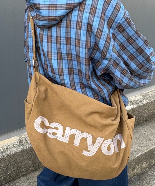 CIAOPANIC TYPY（チャオパニックティピー）の「【UNISEX】キャンバスボストンドラムバッグ（トートバッグ・レディース・ブラック/ネイビー/ブラウン/レッド・ONE SIZE）」の13枚目の写真